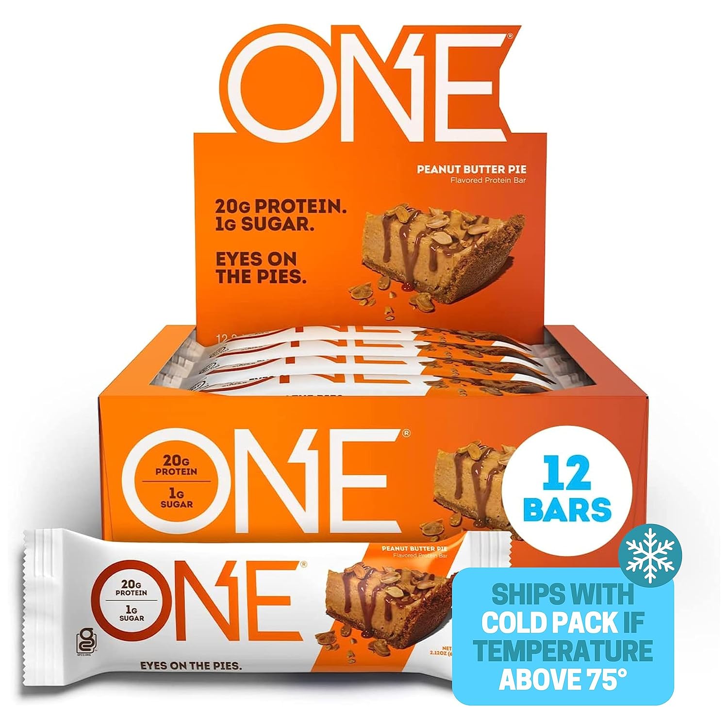 ONE Protein Bars Peanut Butter Pie 36 High Protein