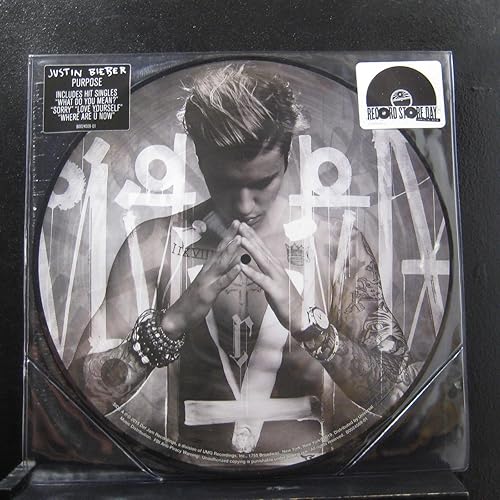 Justin Bieber Purpose (Pic Disc) Vinyl LP (Record Store Day)