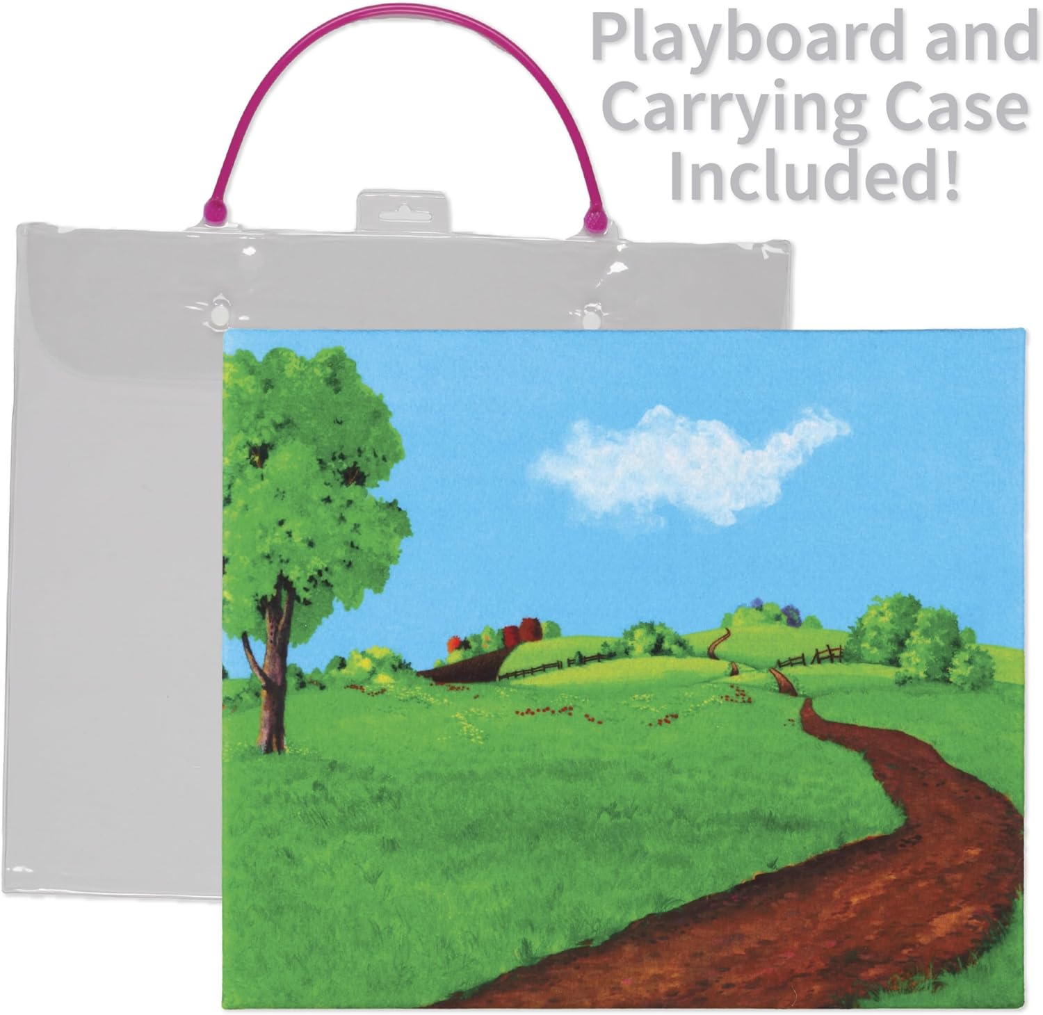 Little Folk Visuals The Three Pigs Felt Story and Playboard Set (Felt Pieces, Story Board and case)