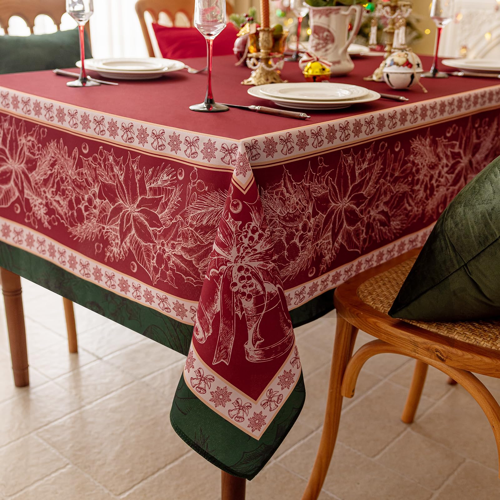 Utopia Kitchen Tovaglia Estensibile [6 Piedi, 183 cm] - Copritavolo in