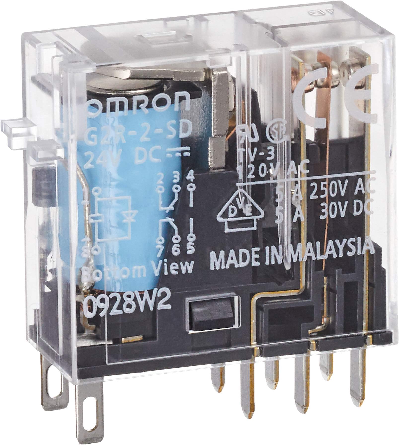 Omron Mini Power Relay Plug-in Terminal Type G2R-□-S Type G2R-2-SDDC24