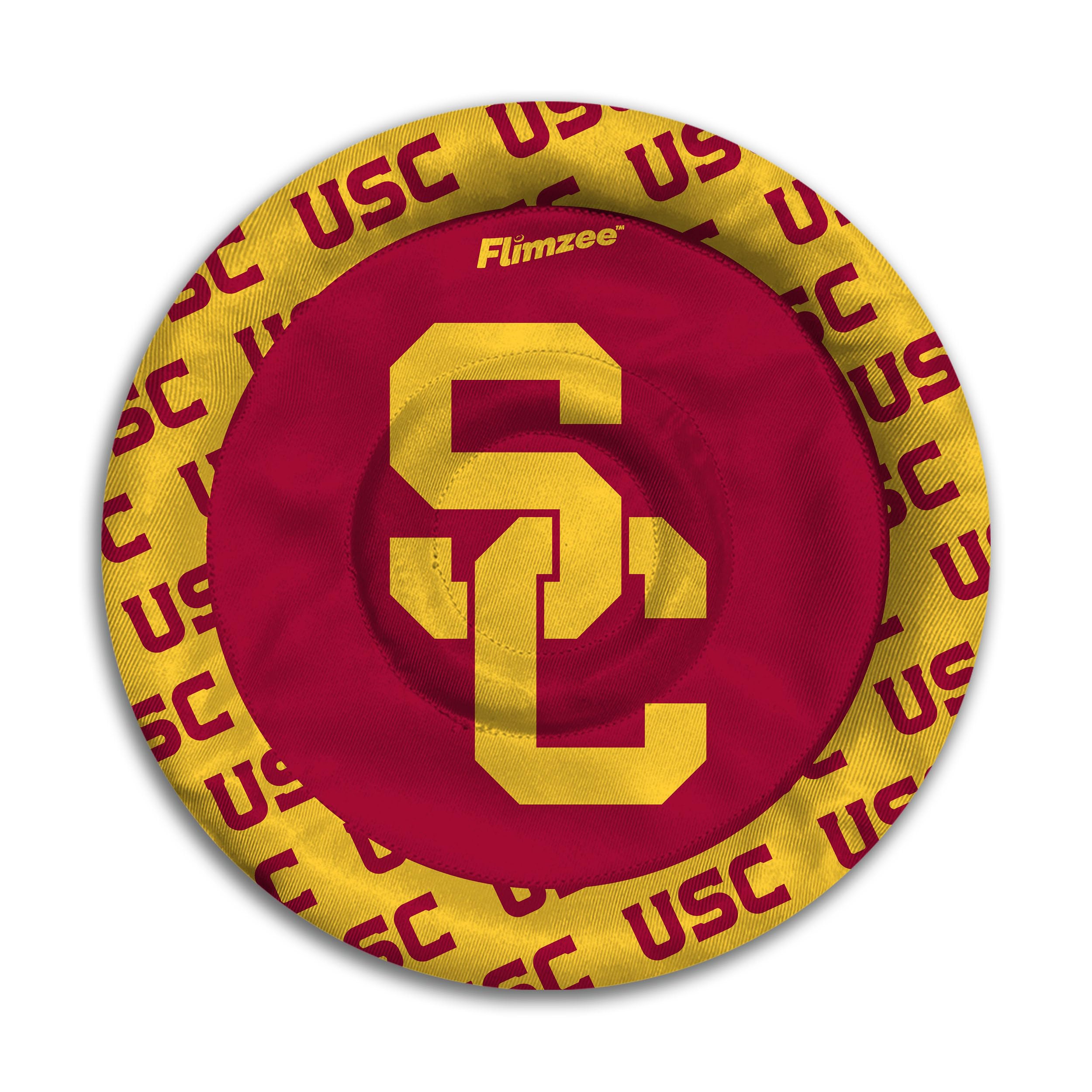 YouTheFan NCAA USC Trojans Flimzee Bean Bag Flying Disc