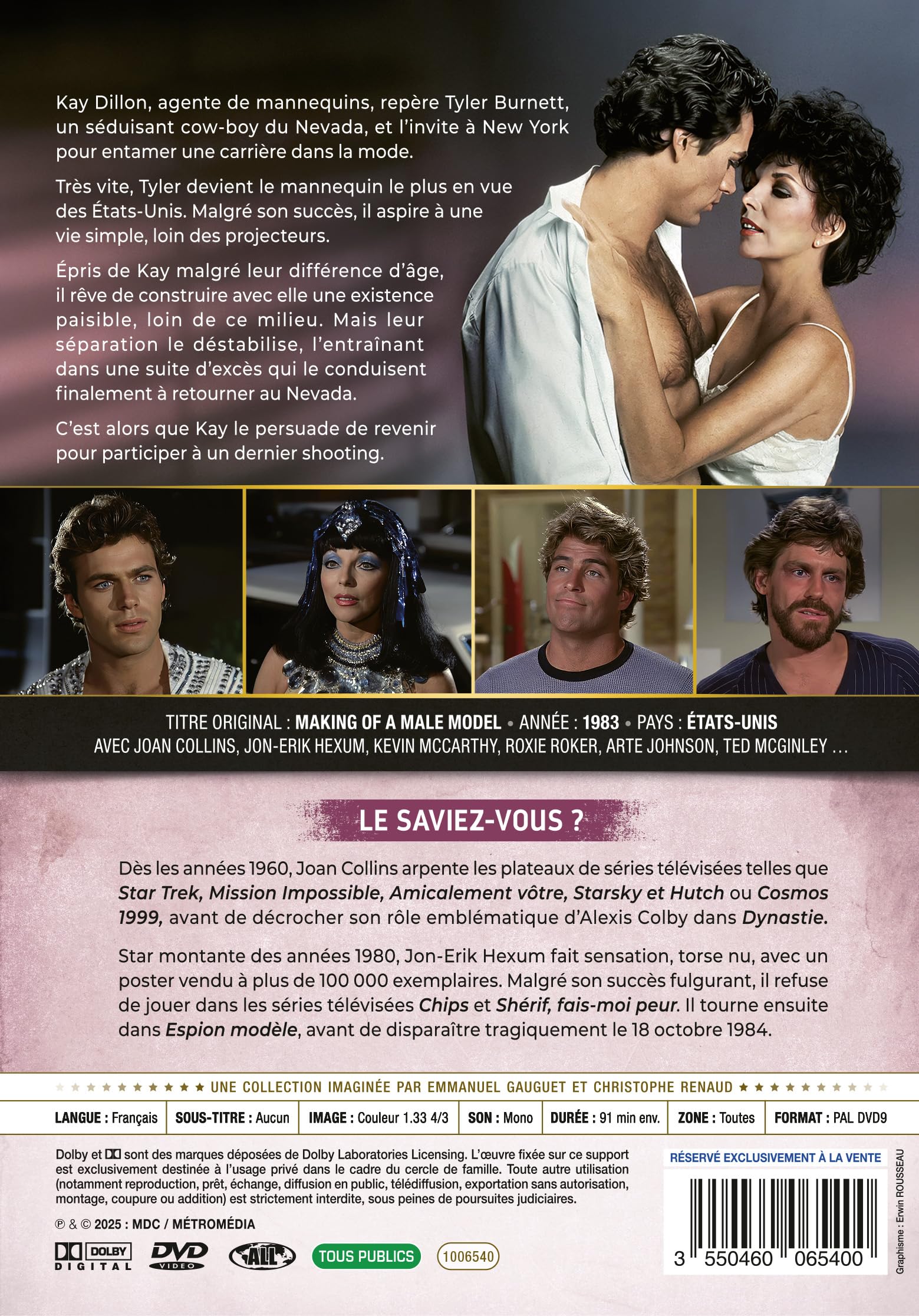 Image secondaire de Un Mannequin sur Mesure - Film DVD avec Joan Collins