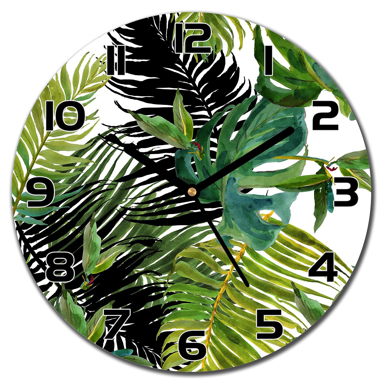 Horloge cuisine et salon en verre pour sublimer votre décoration intérieure