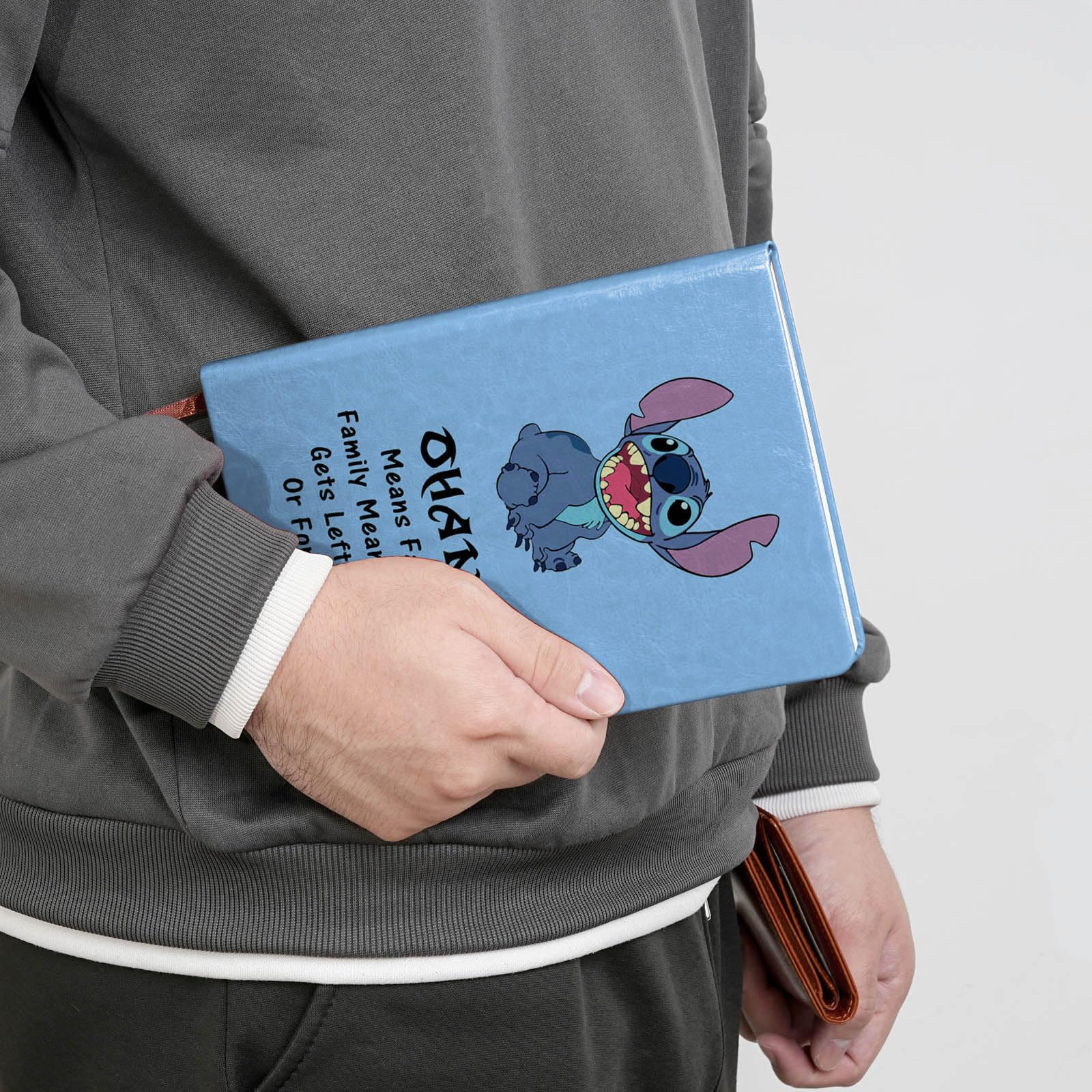 Amazon.co.jp: JOHSBYD スティッチギフト レザーノートブック リロ