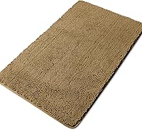 Vista 271 de Yeaban Juego de alfombras de baño verde manzana 2 piezas (20" x 32" y 17" x 24"), tapetes de baño de felpilla gruesa Alfombras de baño absorbentes
