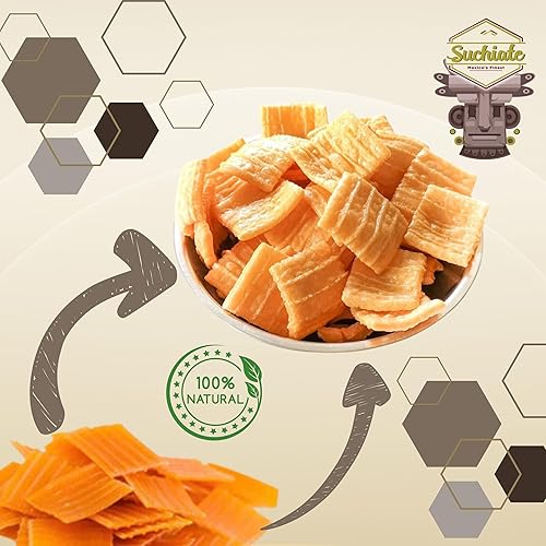 Vista 16 de Bocadillos de trigo Duritos mexicanos fritos - Chicharrones de Harina (molinetes de 1 libra/ruedas (paquete de 1)) Molinetes / ruedas de 1 libra