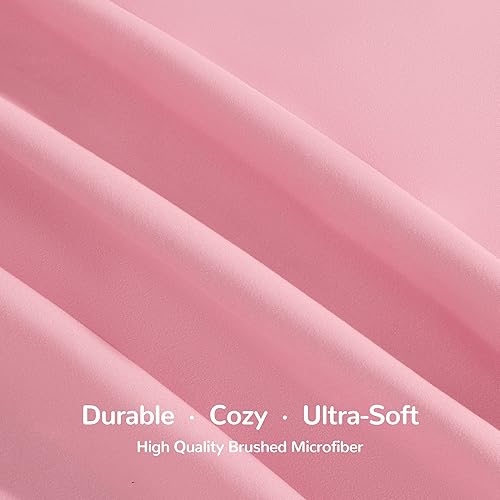 Miniatura 5 de SLEEP ZONE Juego de funda de edredón para niños, tamaño individual, 2 piezas, súper suave y bonita, funda de edredón con 1 funda de almohada, cierre