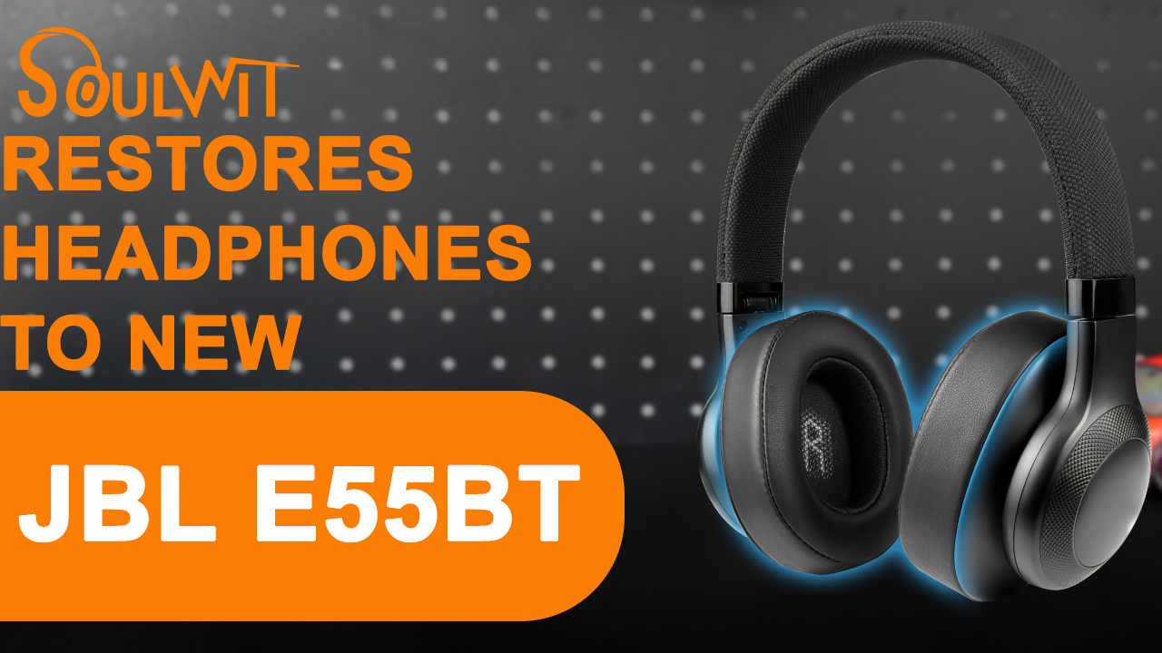 Amazon.com: SOULWIT Replacement Earpads for JBL E55BT(E55 BT) Over