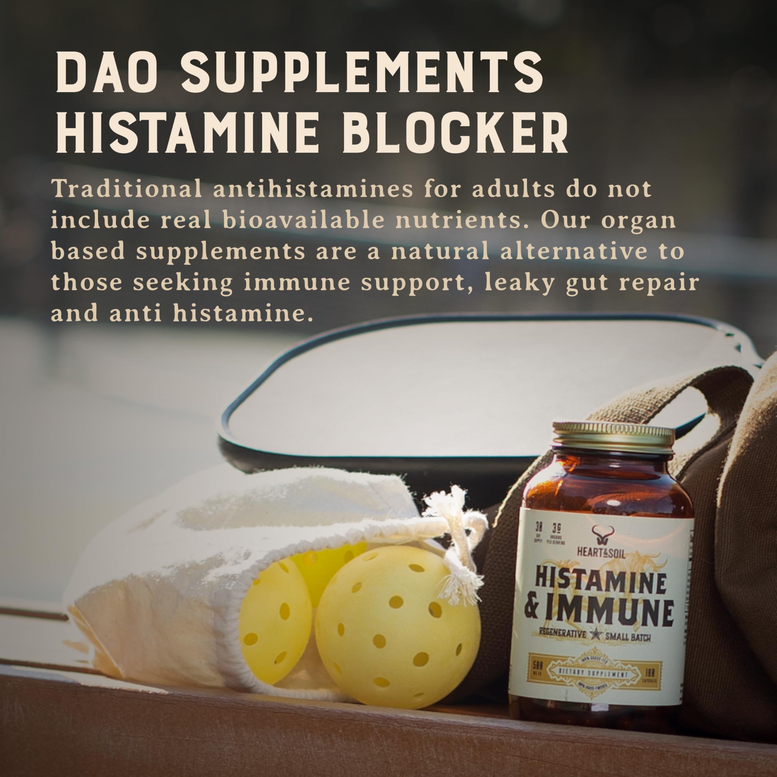 HEART & SOIL Histamine & Immune Support, 180 Capsules — Amazon image 8
