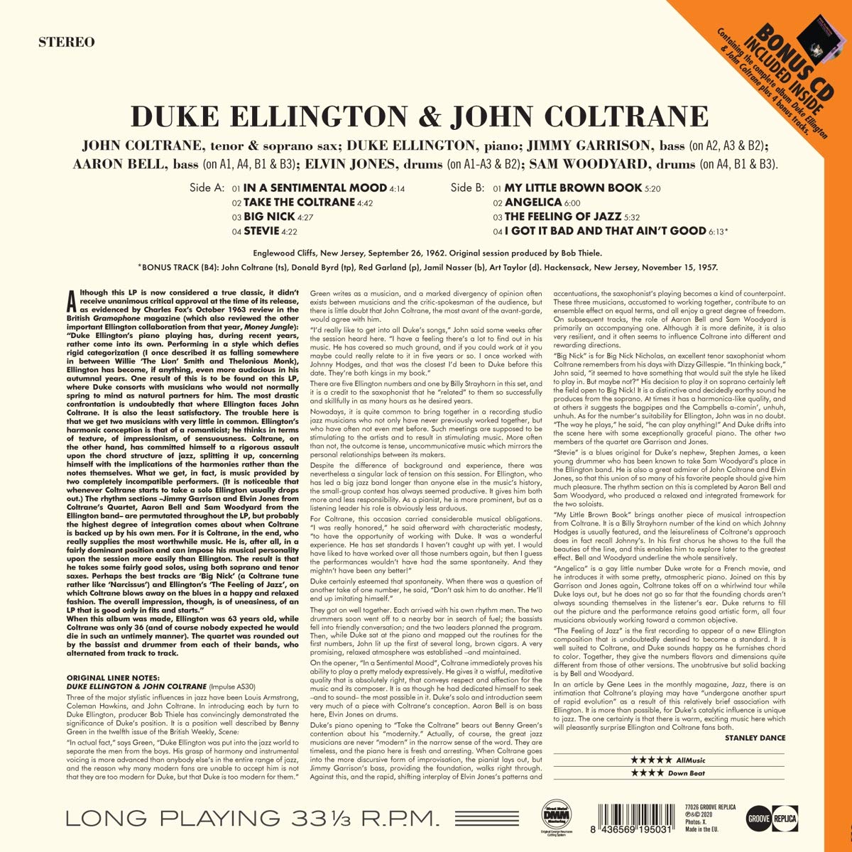 Duke Ellington & John Coltrane