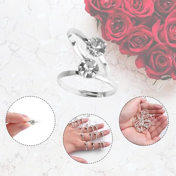 Bridal Shower Ring Game, Ring Hunt Bridal Shower Game 30 fake rings, bridal shower decorations, wedding games, bachelorette party games for guests - RH02