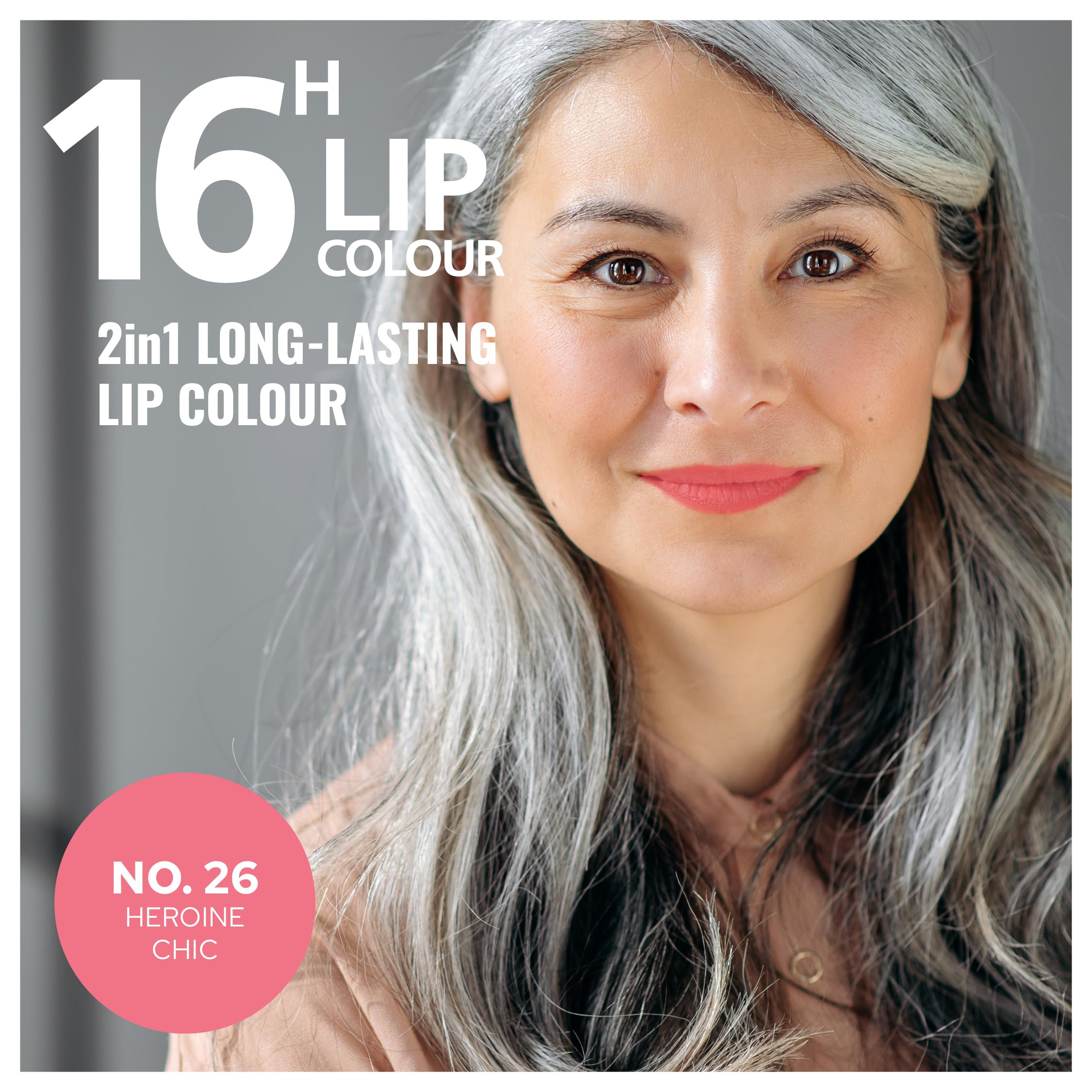 NEW Dermacol, 16-Hour Lip Colour, Highly Pigmented Glossy Lip Stain, Two-Phase Lip Plumper Gloss - Image 4