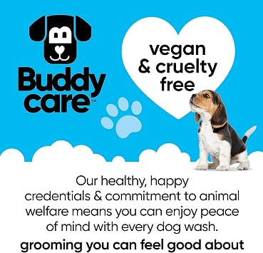 Buddycare Dog Detangler Spray - Premium Detangling Spray for Dogs, Gentle Dog Detangling Spray | Leave In Conditioning For De Matting | Rinse-Free Leave On Formula