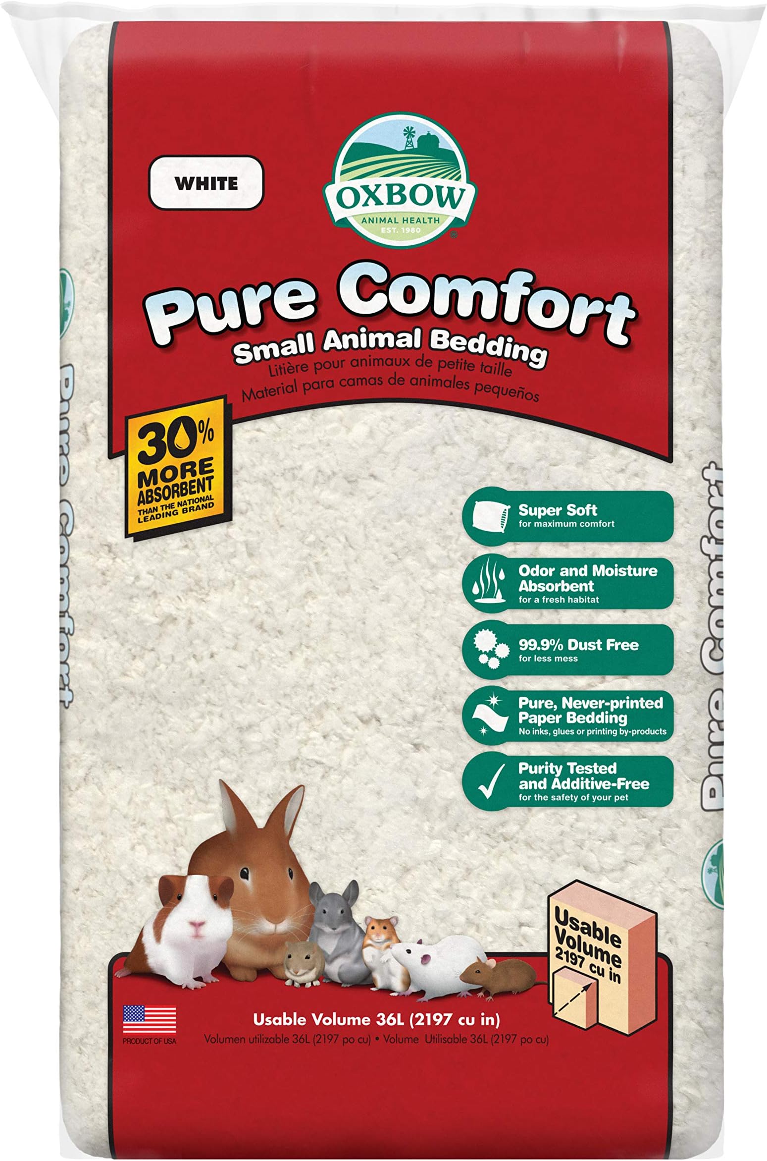 Oxbow Pure Comfort Bedding, 8.2 Litre, White