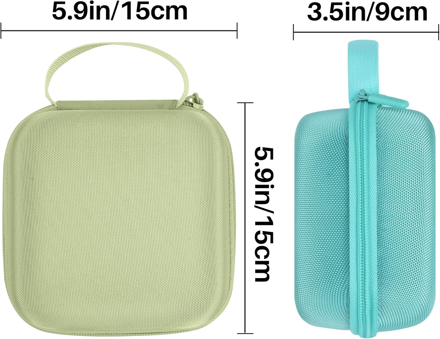 Storage Case Compatible with DYMO LetraTag 200B Label Maker (Daydream Blue Case) - Image 8