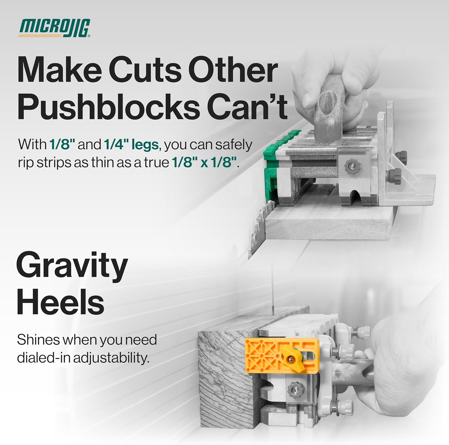 MICROJIG GRR-RIPPER Air Ultra ’25 Limited Systainer Edition, 3D Pushblock With MatchFit Pop Stop (6-Pack) – Innovative Dovetail Track Stops, Bundle