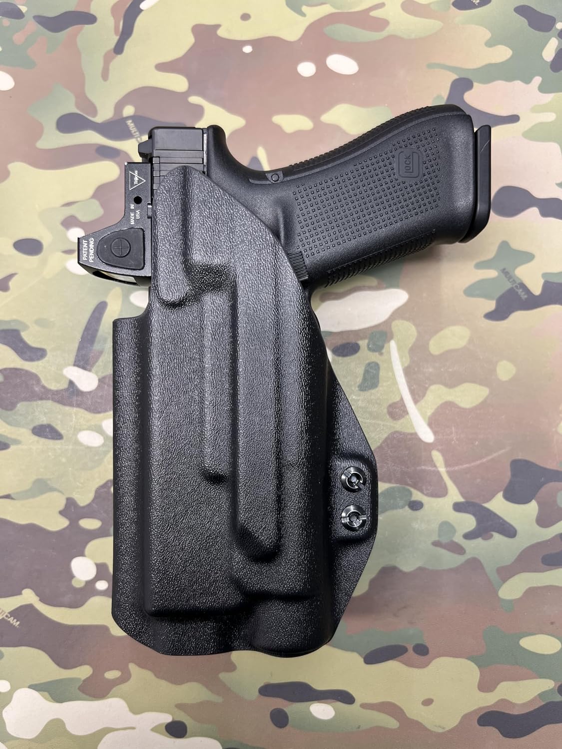Black Kydex IWB Holster Compatible with Glock 17 22 31 Streamlight TLR-1 TLR-1 HL TLR-1S