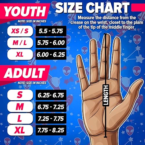 Miniatura 7 de PLAYEUR Guantes de fútbol de la serie Cheetah Rapid Strike Series, libera velocidad, agarre supremo, rendimiento duradero para adultos, niños y