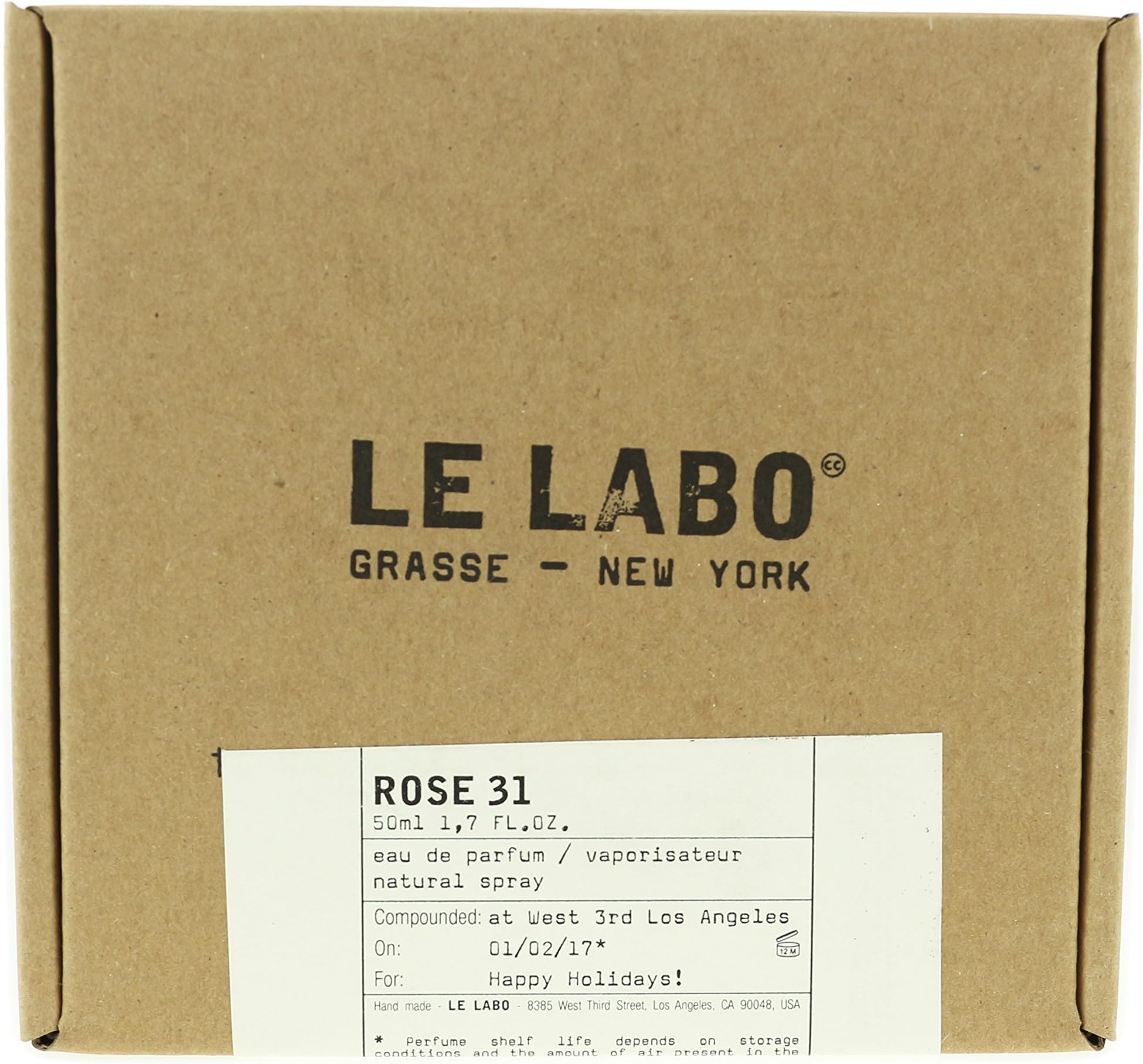 Le Labo Rose 31 Eau De Parfum 1.7oz/50ml