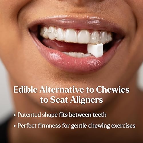 Miniatura 4 de Movemints Clear Aligner Mints - Mentas patentadas, alternativa comestible a los masticables - Refresca el aliento y mejora la boca seca con xilitol