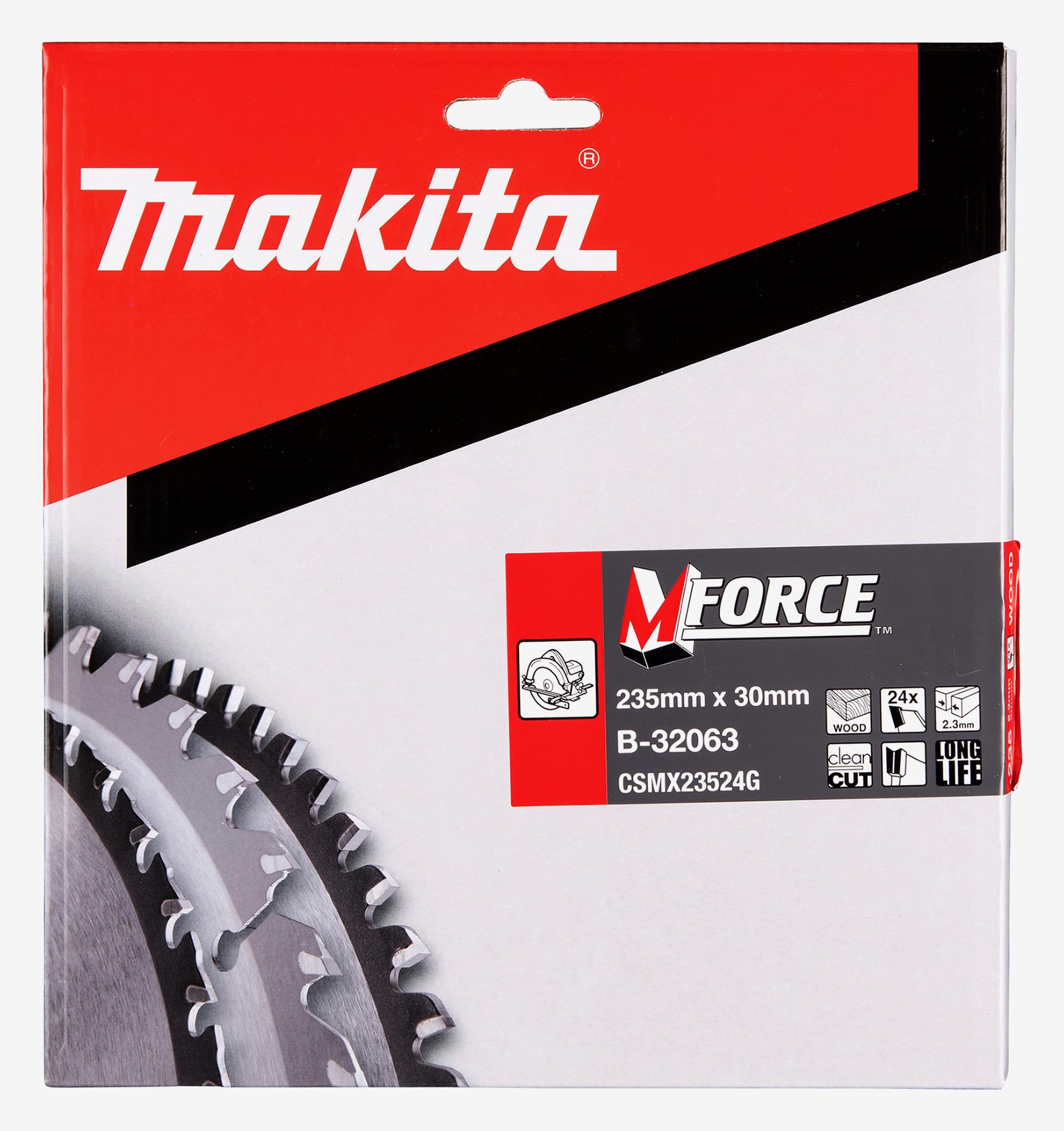 Aparoli B-32063 - Lama da sega circolare Makita Mak-Force 235 mm