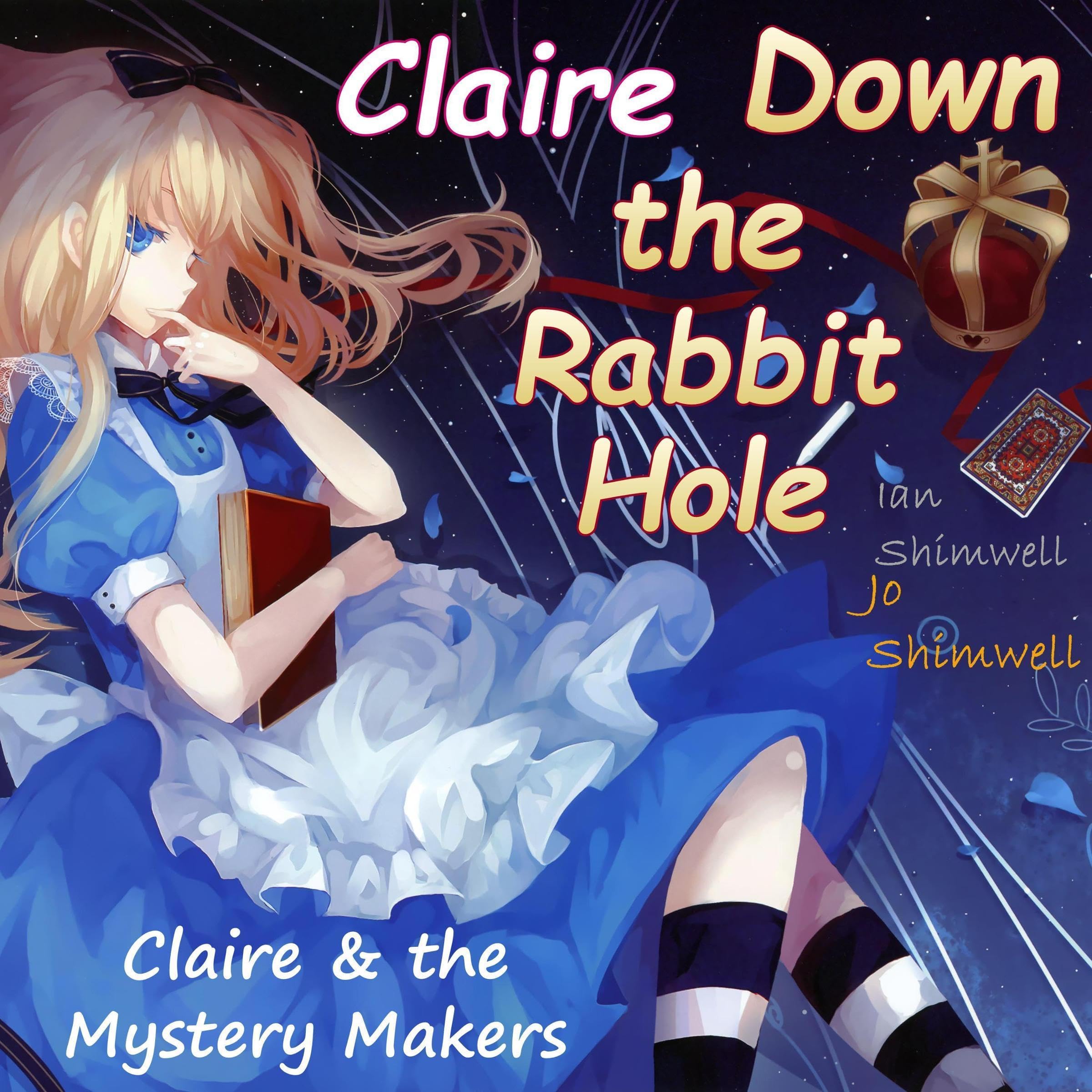 Cover art for Claire Down the Rabbit Hole: A Victorian Mystery 3 of 4