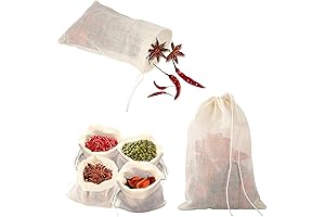 24pcs Extra large Herb Bags for Cooking Soup and Storing Small Items
