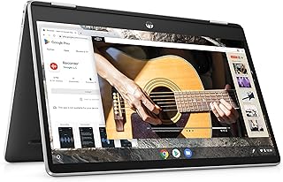 HP Chromebook x360 14b-cb0002sa | Intel® Pentium® Silver N6000 Processor | 4GB RAM | 64GB eMMC | 14 inch FHD 16:9 IPS Touchscreen display | Google Chrome OS | Natural Silver