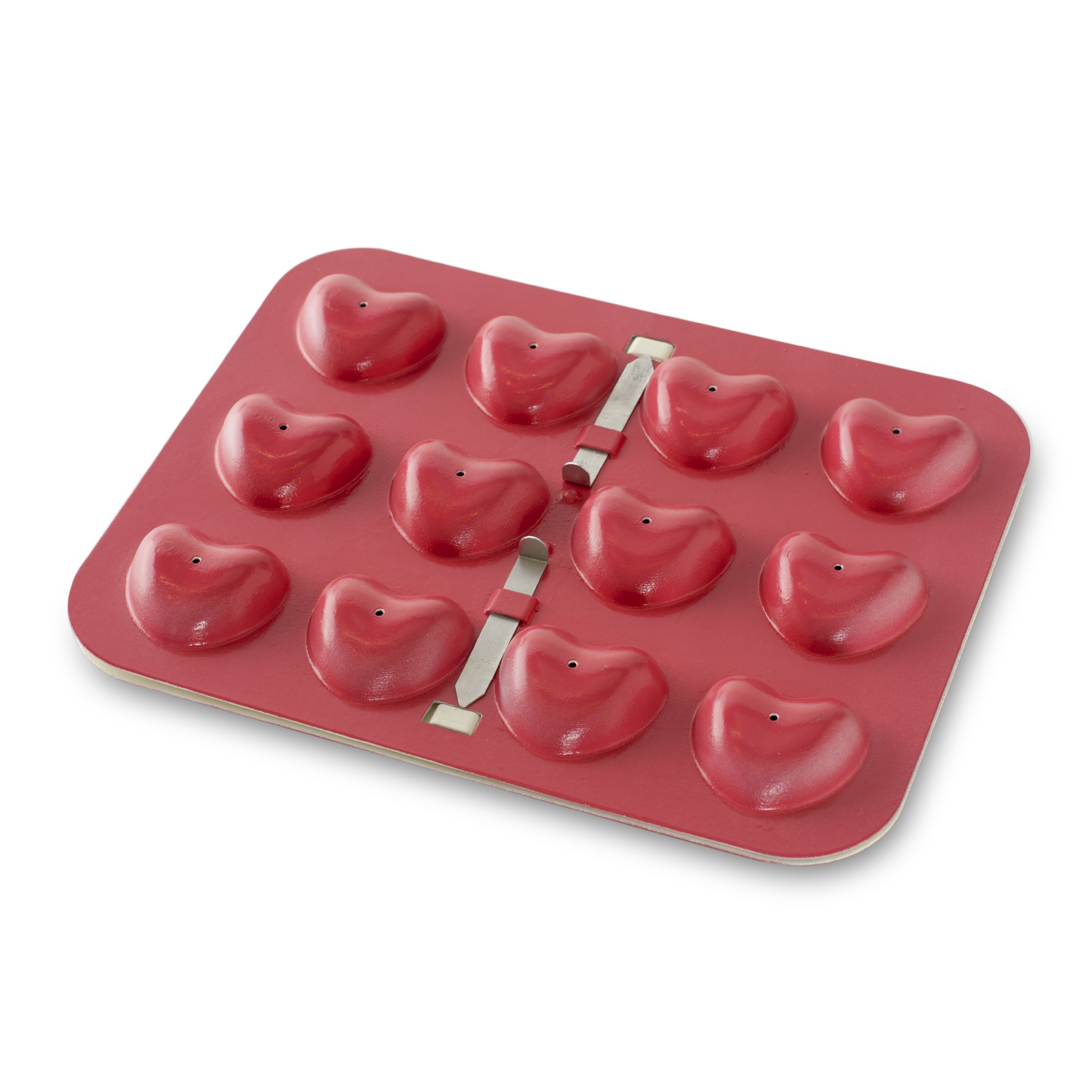 Nordic Ware Red Heart Cake Pops Baking Pan