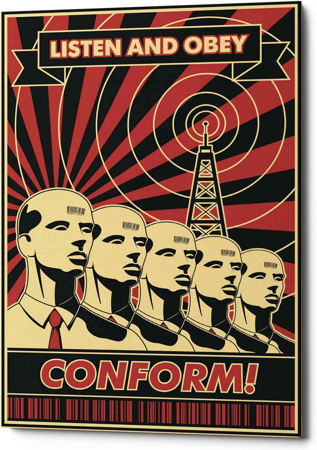 Epic Graffiti 'Conform' Canvas Wall Art, 12"x18"