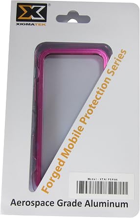 Xigmatek XTAIP5PA6 Forged Mobile Protection Series Phone Protector Case for iPhone 5 - 1 Pack - Retail Packaging - Magenta