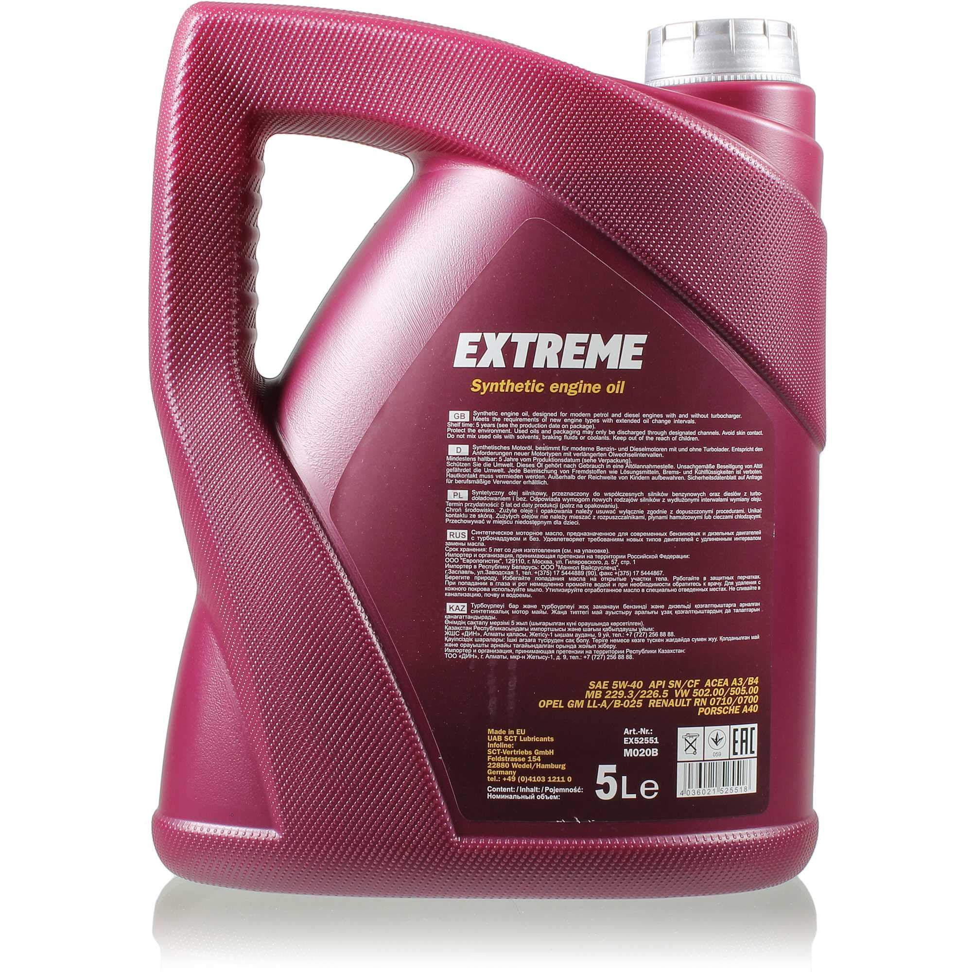 Set 85474438 WK 842/23 x MN7915-5 HU 718/1 k MN7915-1 C 12 178 paquete de inspección 7 L Extreme 5W-40 + MANN paquete de filtros 10932755