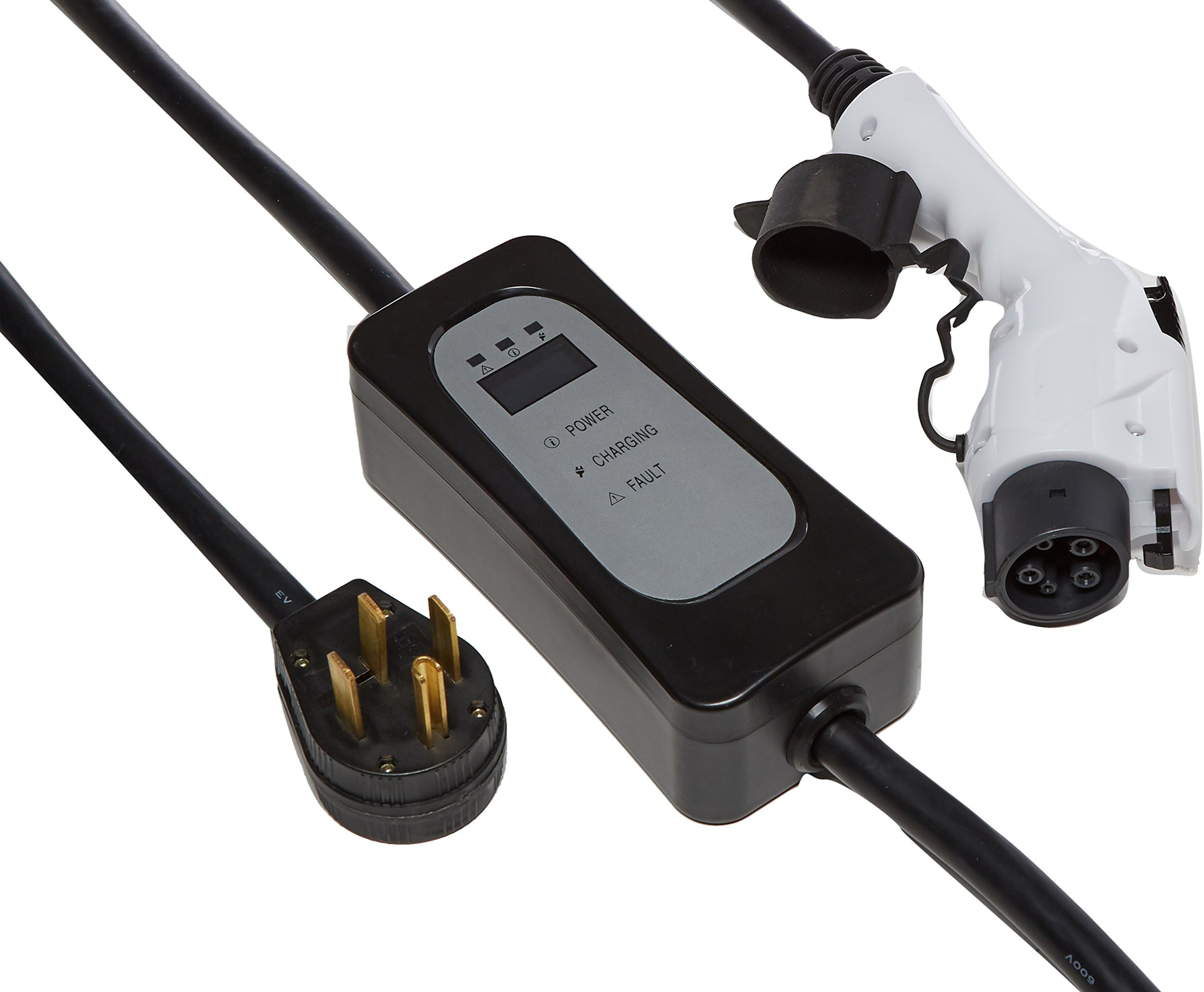 Level 2 40 Amp Portable Electric Vehicle Charger Plug-in EV Charger EV Charging Station for Home, RV Park and Travel, NEMA 14-50 Plug, 9.6 KW, 25 Feet Cable