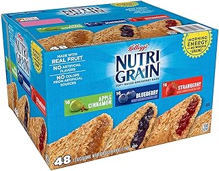 Nutri-Grain Breakfast Bar Variety Pack, 1.3 Ounce, 48 Count (2 Pack)