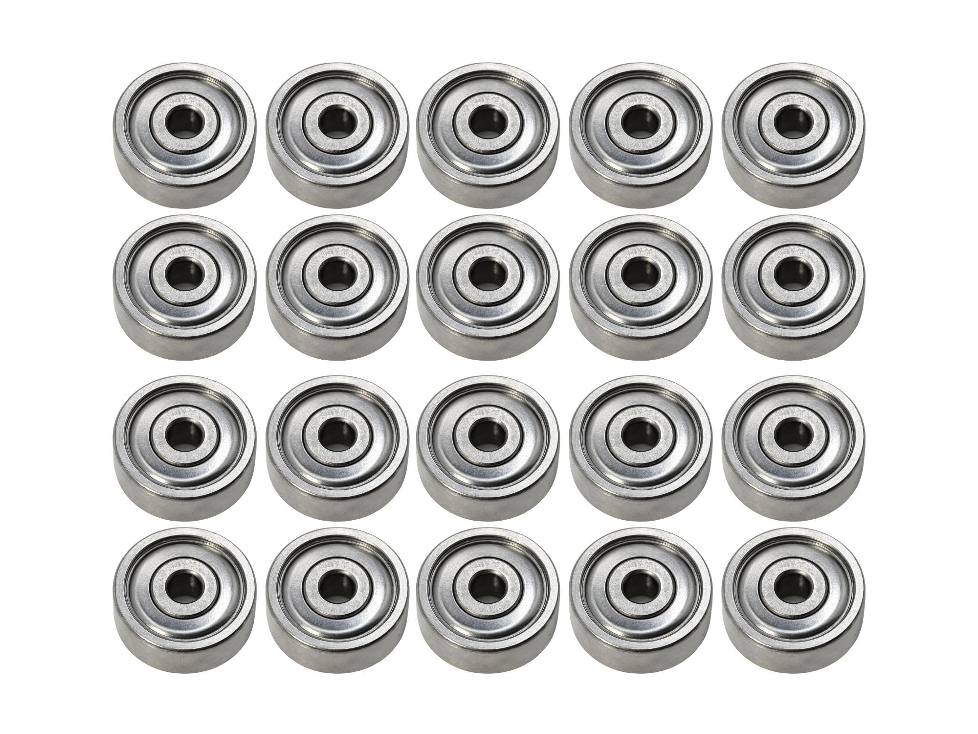 Edelstahl Kugellager S633 ZZ 3x13x5 mm NIRO 50 Stück - rcbay | rostfreies Rillenkugellager beidseitig gedichtet