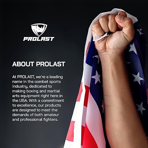 Miniatura 6 de PROLAST Saco de boxeo pesado para adultos, boxeo, artes marciales, Muay Thai, equipo de entrenamiento de fuerza, rellenosin relleno, 6 pies, 150