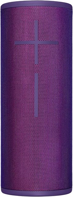 Ultimate Ears MEGABOOM 3 Wireless Bluetooth Speaker (Powerful Sound + Thundering Bass, Bluetooth, Magic Button, Waterproof, Battery 20 hours, Range 45 m) - Ultraviolet Purple