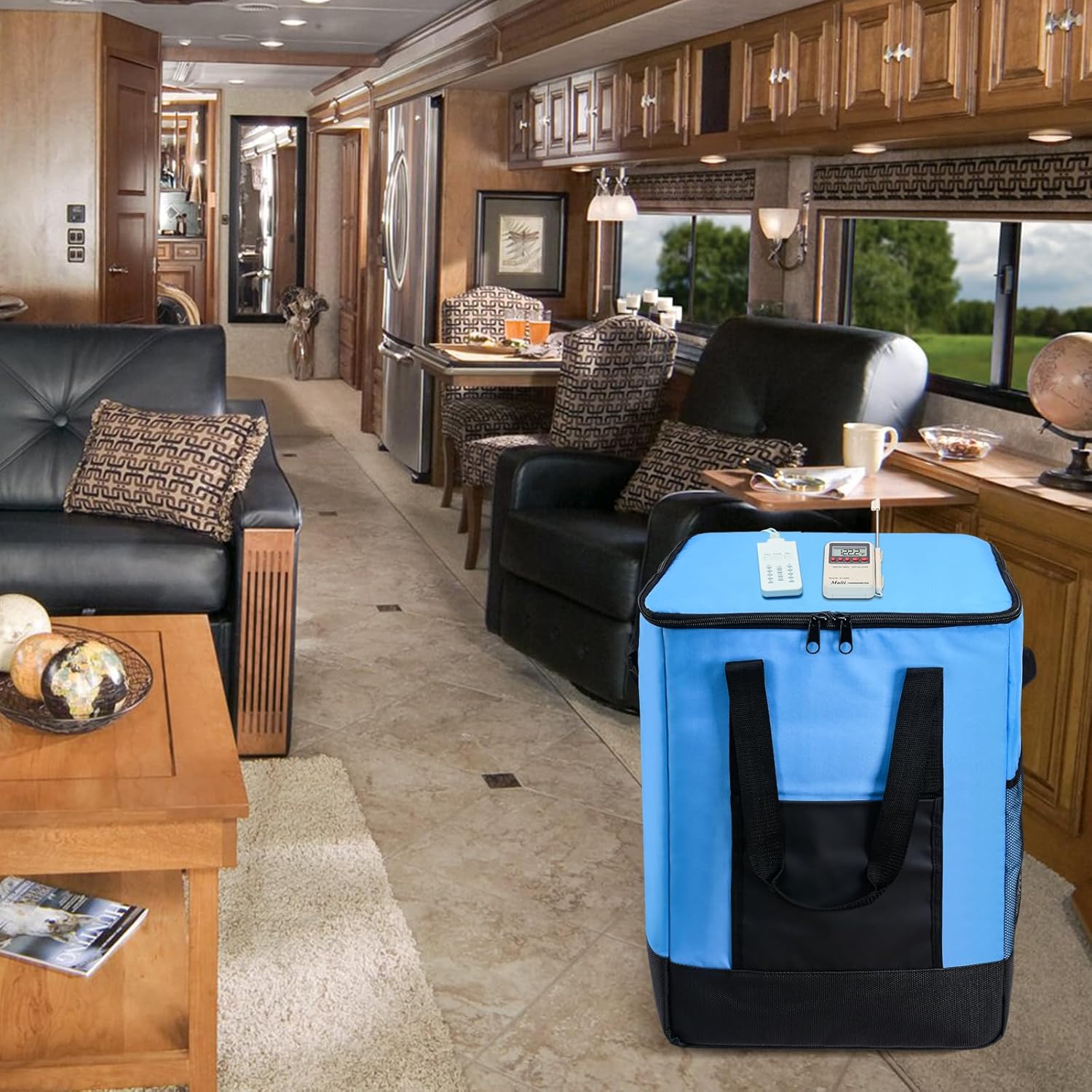 New Generation Bed Bug Heater with Thermometer & Timer, Non-Chemical, Safe for Humans & Pets, Ideal for Home RV & Travel, HBBH-01