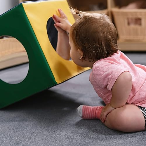 Vista 28 de ECR4Kids SoftZone - Cubo de espejo, juguete sensorial, contemporáneo