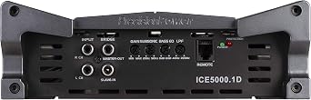 Precision Power ICE5000.1D Black Ice Series 5000W Class D Monoblock Amp