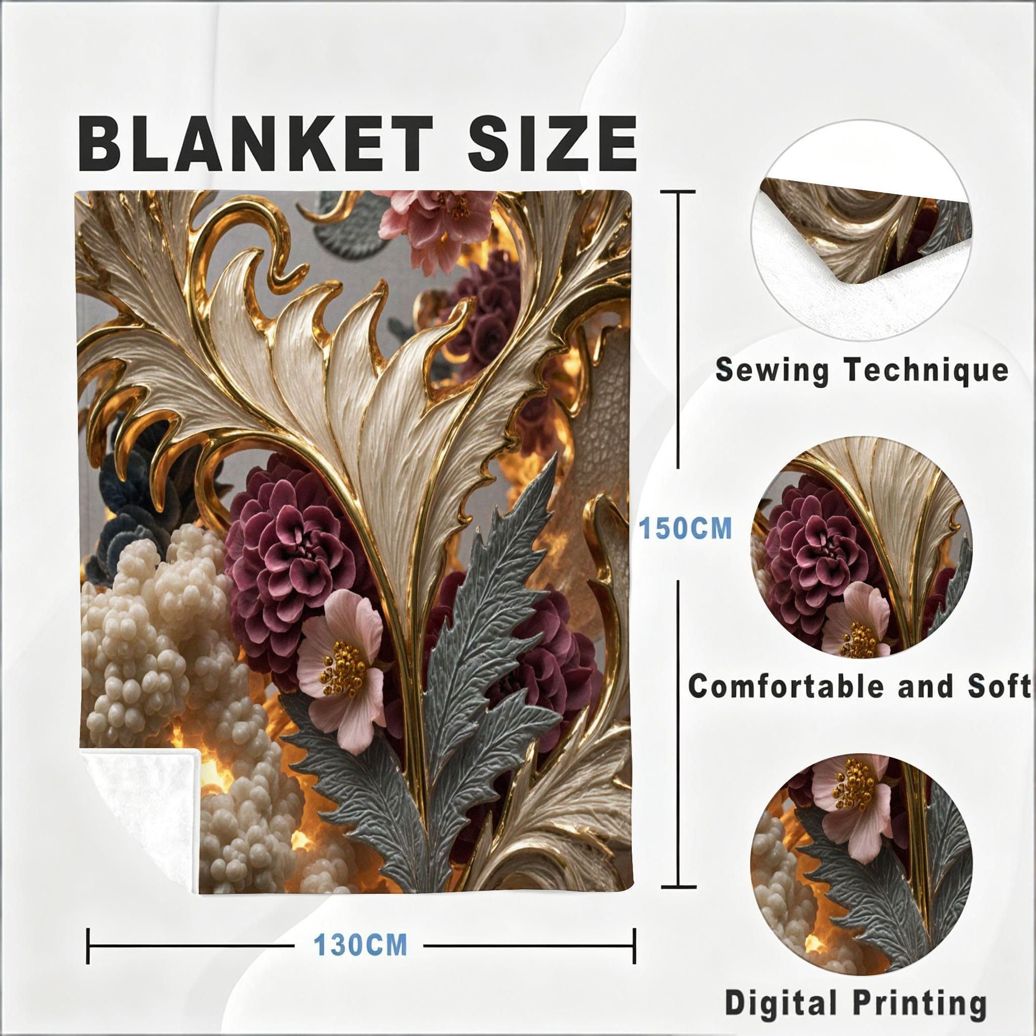 Coperta Pile Matrimoniale 240x260 cm Murales Gialli, Coperta XXL Super Morbida Multiuso Come Copriletto o Plaid da Salotto, Calda e Leggera, Protezione dal Freddo, AW5484