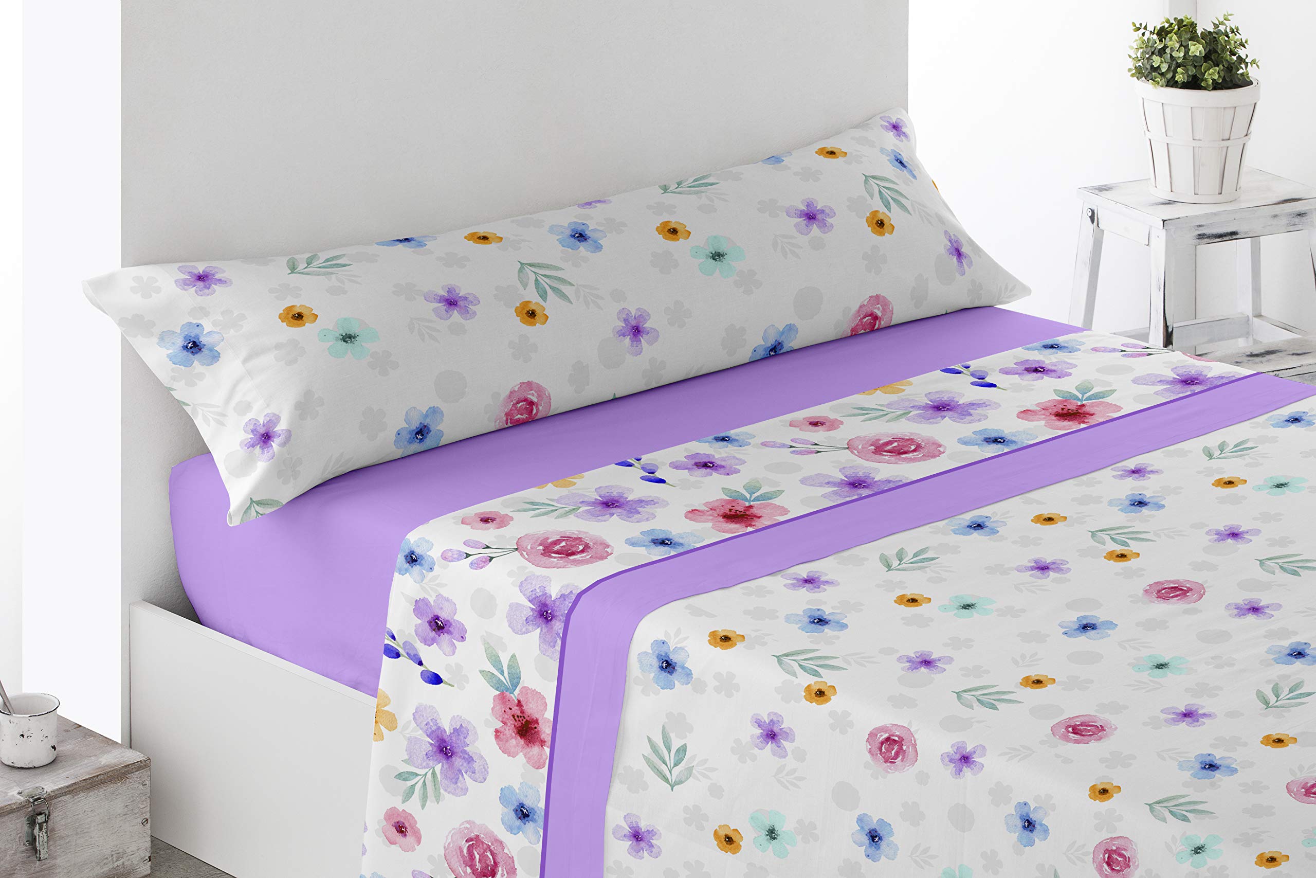 Parure de lit Bubion Miracle Home avec housse de couette et taies d'oreiller douces