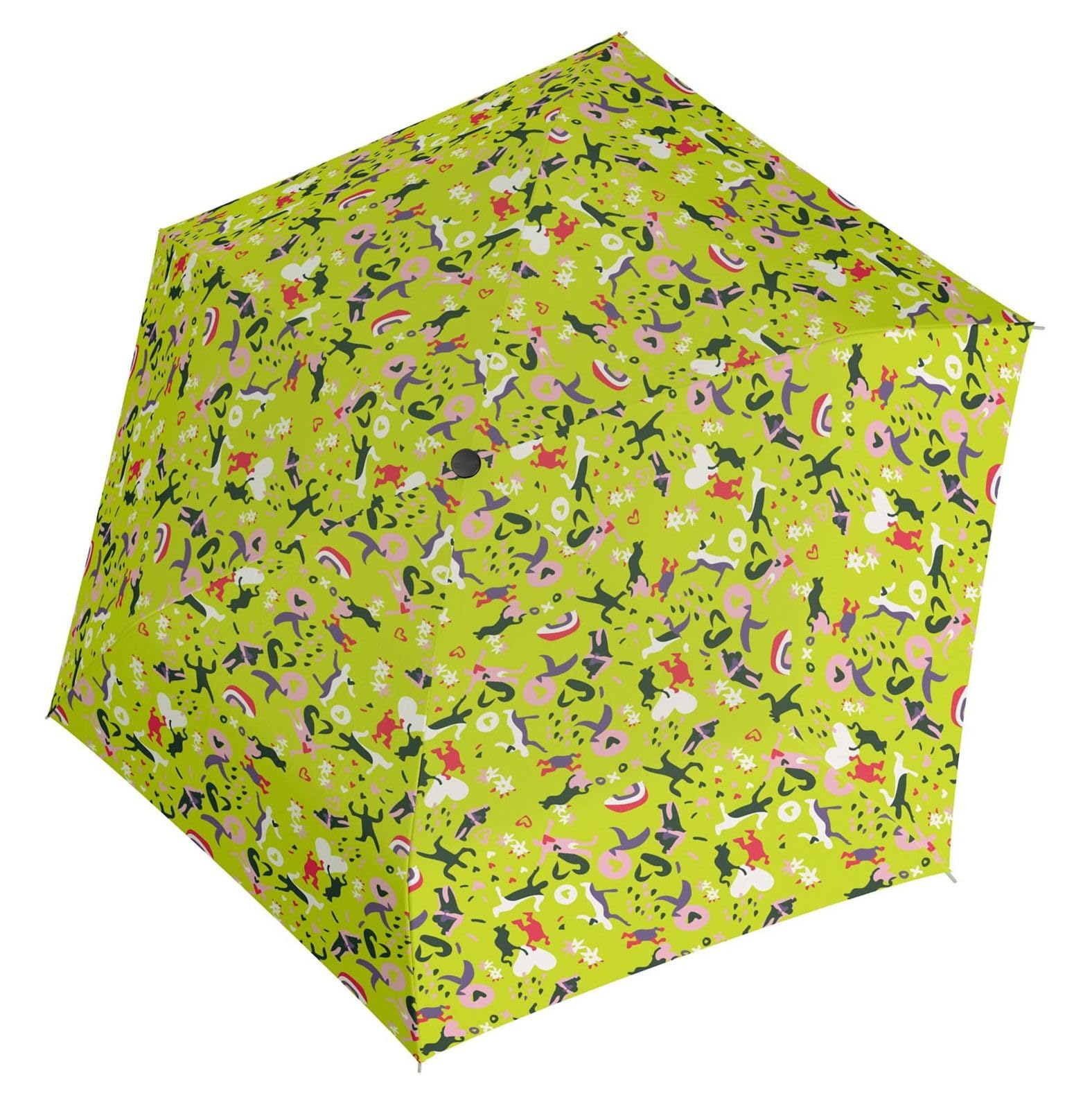 Knirps umbrella U.200 Ultra Light Duomatic Embracing Neon yellow