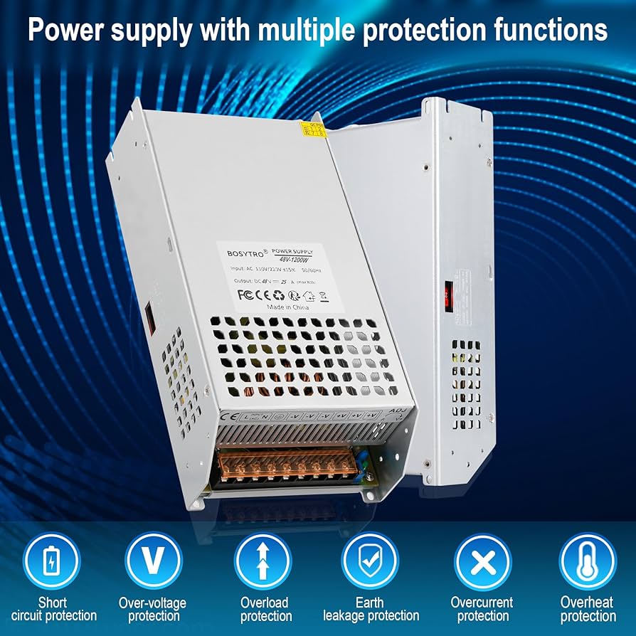 48V 25A 1200W DCスイッチング電源PSU AC 110 V/220 711WATfRq4L.jpg_BO30,255,255,