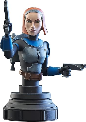 Miniatura 2 de Diamond Select Toys Star Wars The Clone Wars Bo-Katan Kryze - Busto a escala 17, multicolor