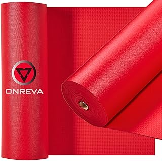 ONREVA 16 in x 18 ft Heavy-Duty Non-Slip Toolbox Drawer Liner (Red)