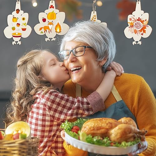 Miniatura 45 de Trébol de madera de gran tamaño de 7 pulgadas, adornos para el día de San Patricio para pintar, tréboles de madera en blanco en blanco, sin