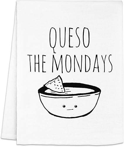 Moonlight Makers Divertidas toallas de cocina con temática de queso, paños de cocina decorativos hechos a mano de algodón, paño de té absorbente,