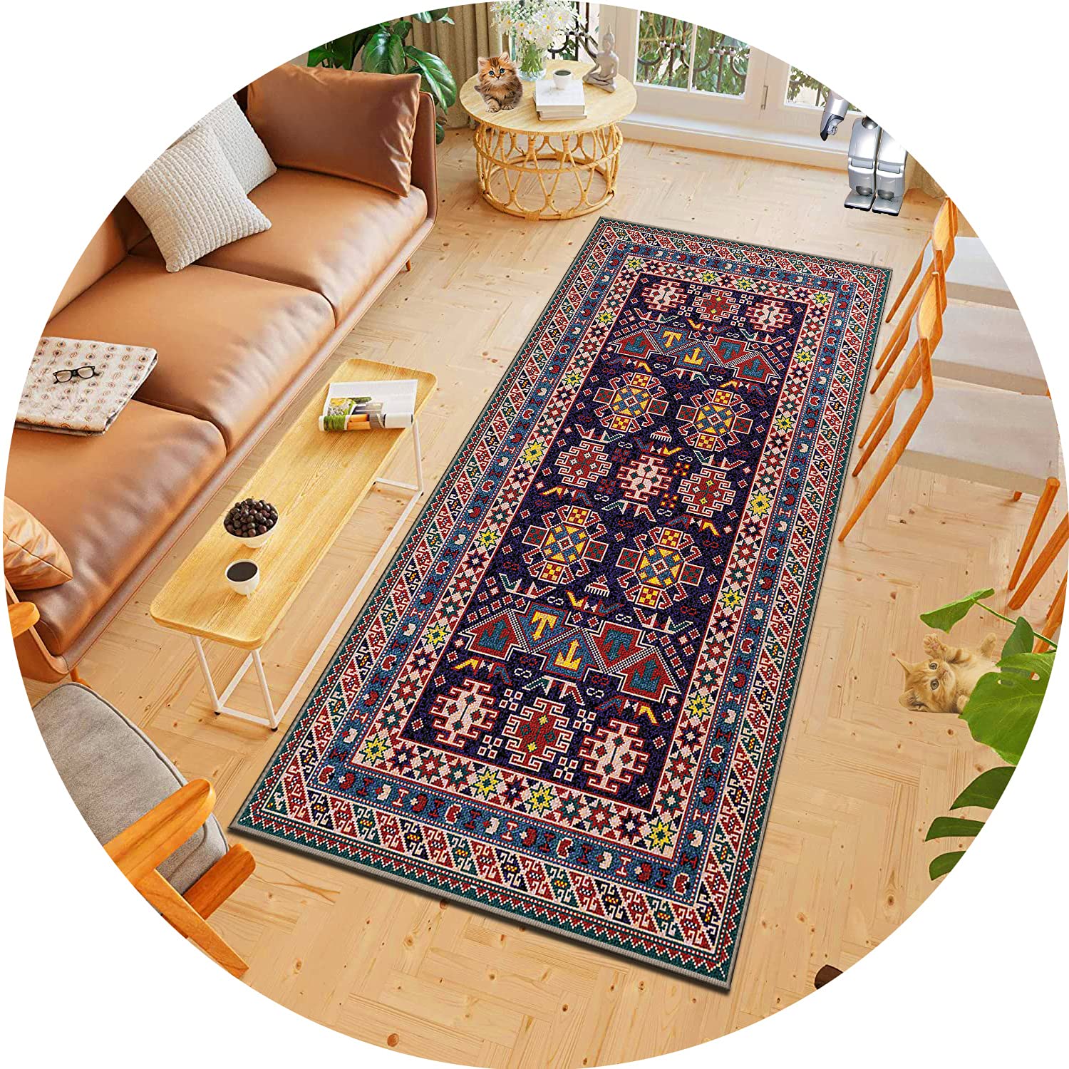 Tapis d'entrée antidérapant 40x80 cm lavable et absorbant pour votre maison